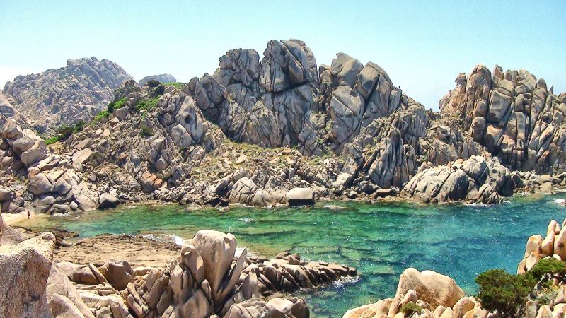 Capo Testa dovolenka na Sardínii